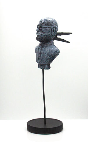 Freud by Zortz with a Clothespin